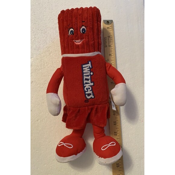 Twizzlers Licorice Girl Mascot Plush Stuffed Dolls Petting Zoo Lot of 2 - Picture 8 of 16